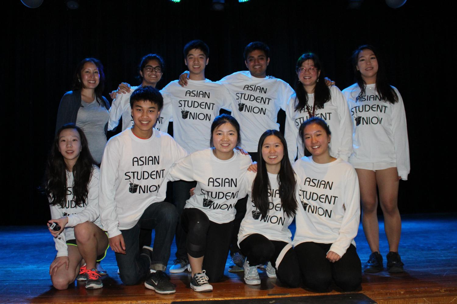 Asian+Student+Union+officers+and+advisers+on+stage+after+the+assembly+%28from+left+to+right%29.++Row+1%3A+Co-adviser+Kim+Dang%2C+Junior+Zoya+Tajuddin%2C+Senior+Alex+Chang%2C+Senior+Kabir+Gupta%2C+Co-adviser+Angela+Lee%2C+Senior+Margaret+Yang.+Row+2%3A+Senior+Sarah+Yi%2C+Freshman+Aidan+Chen%2C+Junior+Grace+Wang%2C+Senior+Angel+Zhao%2C+Senior+Esther+Tzau.+PHOTO%2FKaitlyn+Meslin