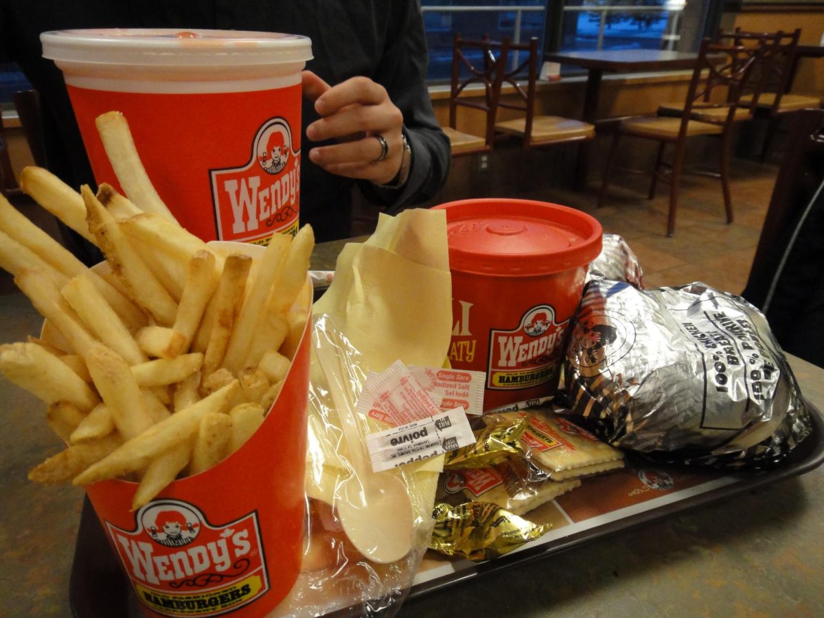 Student’s school lunch choice of Wendy’s