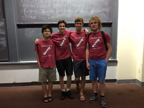 William Zhang, Kenz Kallal, Hudson Kirtpatrick, and Aloysha Latynstev
PHOTO / Marjory Baruch