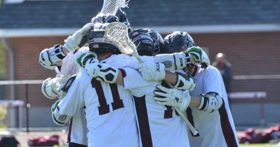Boys varsity lacrosse team