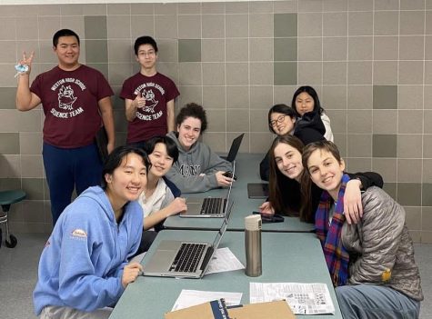Science team secures fourth place at WSSL meet.