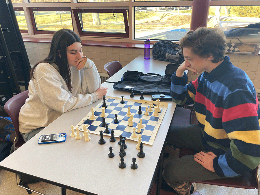 Students compete at recent lunch-time chess tournament