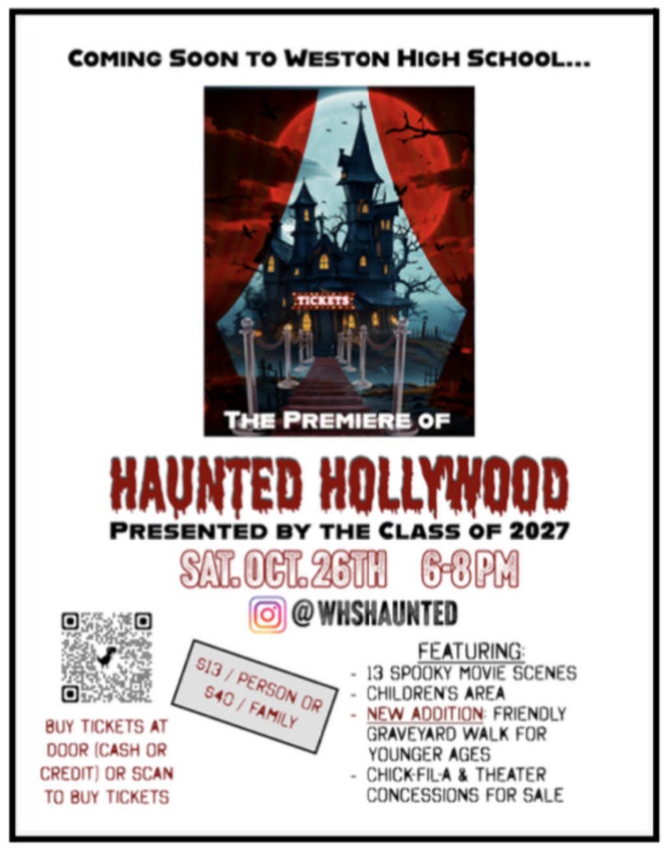 Haunted Hollywood coming to WHS