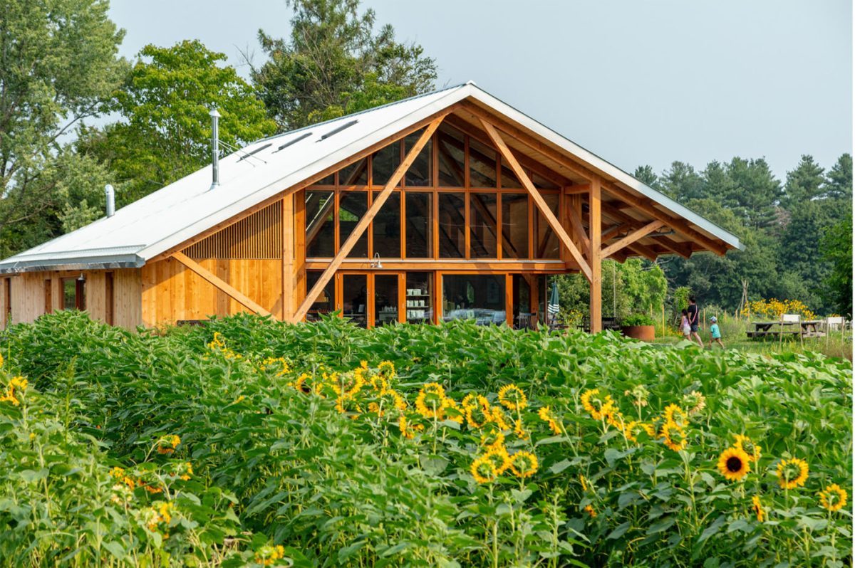 Land’s Sake’s new farmstand
