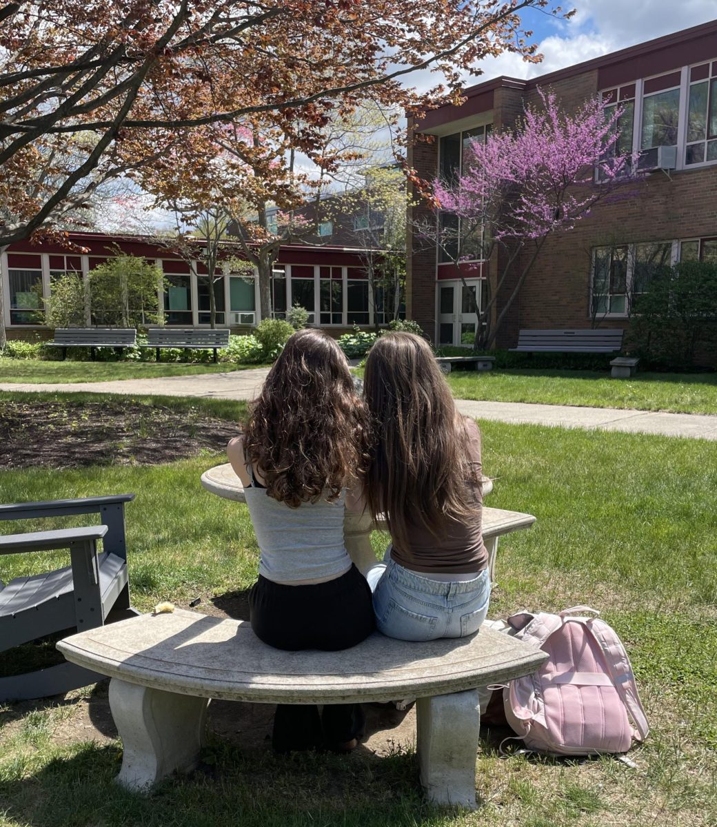 Students enjoying the outdoors