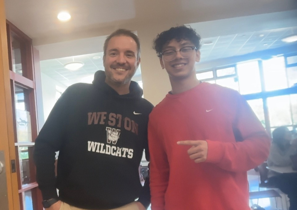 Mr. Martin connecting with Afraz Rafan